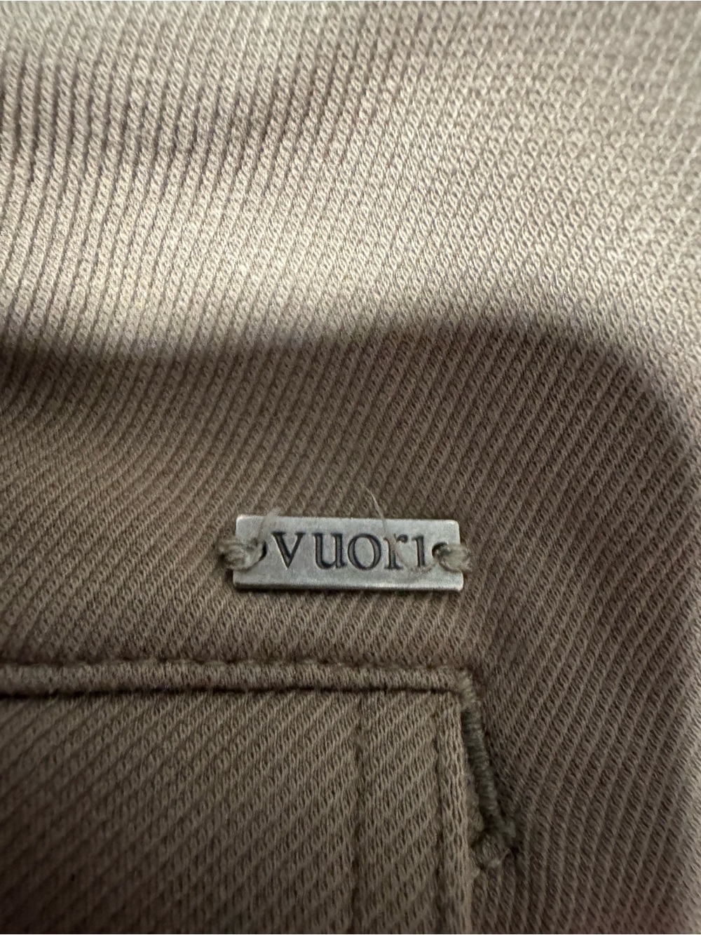 Vuori Men’s Ponto Performance Pants Taupe Size XL - Picture 4 of 5